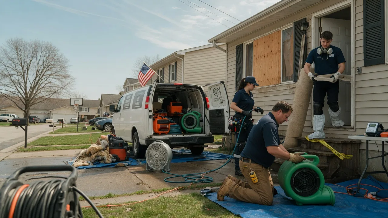 Water Damage Restoration in Warsaw, IL near me